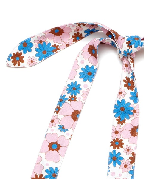 Little sunny bite（リトルサニーバイト）の「Original flower print bag（トートバッグ・レディース・パープル/ピンク/オレンジ・FREE）」の17枚目の写真