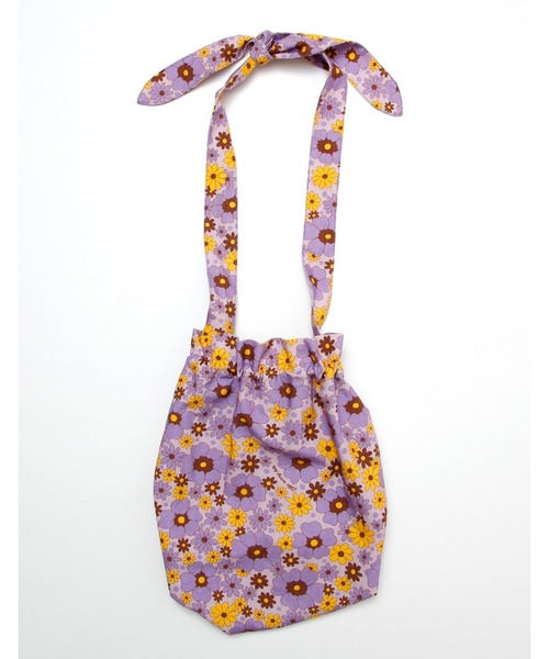 Little sunny bite（リトルサニーバイト）の「Original flower print bag（トートバッグ・レディース・パープル/ピンク/オレンジ・FREE）」の8枚目の写真
