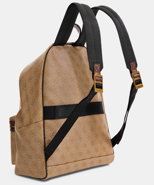 Guess(ゲス)の「VEZZOLA Compact Backpack(バックパック/リュック・メンズ・グレー/ライトベージュ・ONE SIZE)」の3枚目の写真