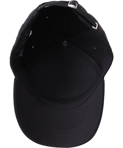 NESTA BRAND(ネスタブランド)の「_x001F_カラーロゴ刺繍ドローイングCAP(キャップ・メンズ・ブラック/サーモンピンク・F)」の6枚目の写真