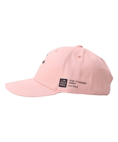 NESTA BRAND(ネスタブランド)の「_x001F_カラーロゴ刺繍ドローイングCAP(キャップ・メンズ・ブラック/サーモンピンク・F)」の12枚目の写真