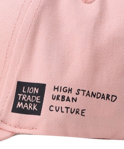 NESTA BRAND(ネスタブランド)の「_x001F_カラーロゴ刺繍ドローイングCAP(キャップ・メンズ・ブラック/サーモンピンク・F)」の16枚目の写真