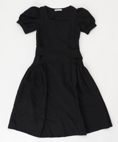 Dream garden（ドリームガーデン）の「スクエアネックマキシ丈ワンピース（ワンピース・レディース・ホワイト/ブラック/ブルー/ラベンダー・M/L）」の18枚目の写真