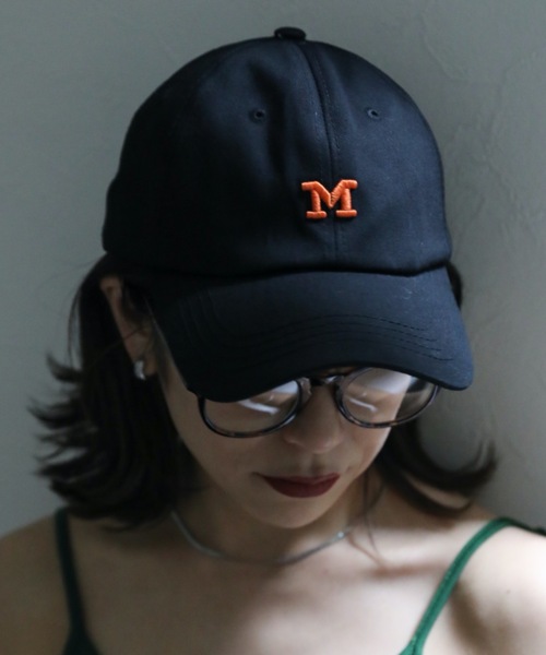 ap retro(アプレトロ)の「イニシャルキャップ(キャップ・レディース・イエロー/ホワイト/ブラック/アイボリー・FREE)」の6枚目の写真