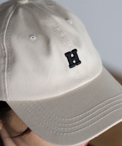 ap retro(アプレトロ)の「イニシャルキャップ(キャップ・レディース・イエロー/ホワイト/ブラック/アイボリー・FREE)」の15枚目の写真