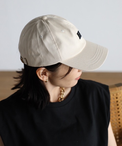 ap retro(アプレトロ)の「イニシャルキャップ(キャップ・レディース・イエロー/ホワイト/ブラック/アイボリー・FREE)」の16枚目の写真