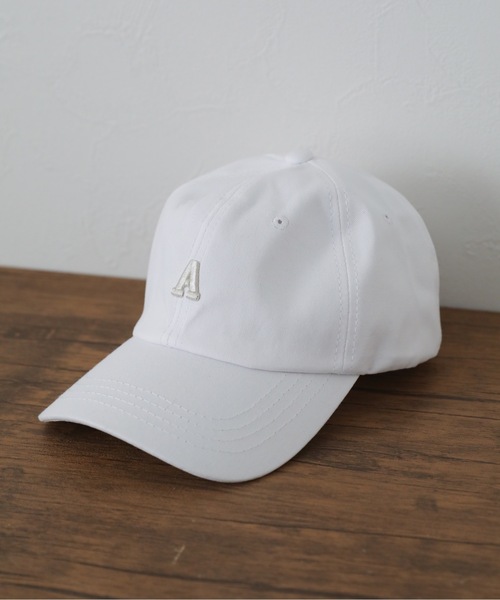 ap retro(アプレトロ)の「イニシャルキャップ(キャップ・レディース・イエロー/ホワイト/ブラック/アイボリー・FREE)」の14枚目の写真