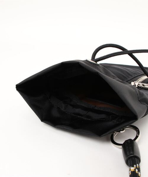 MSPC（エムエスピーシー）の「【YOSEMITE STRAP × MSPC】KINNCHAKU BAG(巾着ショルダーバッグ)（ショルダーバッグ・メンズ・ブラック・FREE）」の8枚目の写真