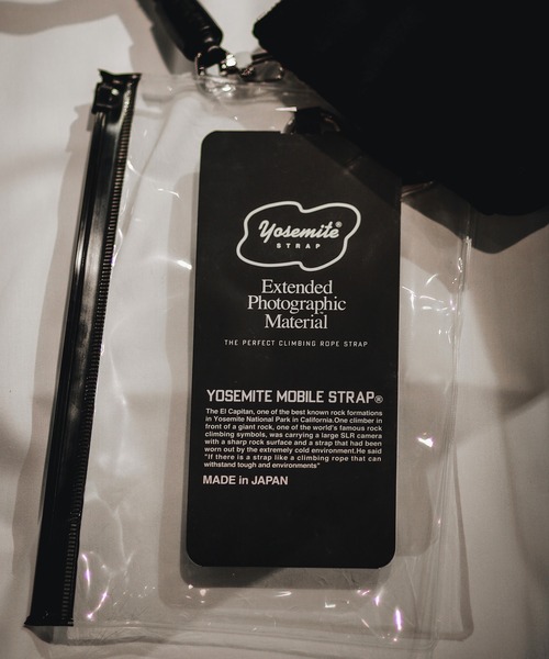 MSPC（エムエスピーシー）の「【YOSEMITE STRAP × MSPC】KINNCHAKU BAG(巾着ショルダーバッグ)（ショルダーバッグ・メンズ・ブラック・FREE）」の4枚目の写真