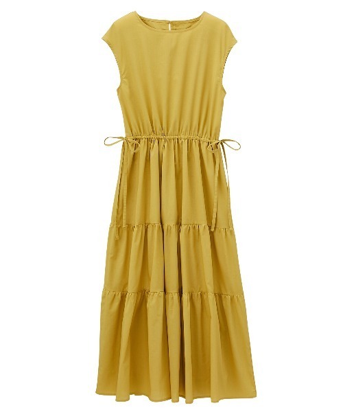 GeeRA（ジーラ）の「フレアーティアードワンピース（ワンピース・レディース・ブラック/イエロー/ブルー/ピンク・SMALL/MEDIUM/LARGE/X-LARGE/XX-LARGE）」の7枚目の写真