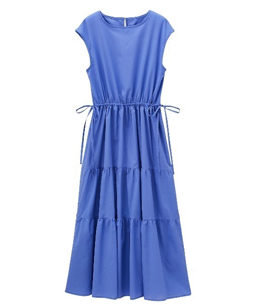 GeeRA（ジーラ）の「フレアーティアードワンピース（ワンピース・レディース・ブラック/イエロー/ブルー/ピンク・SMALL/MEDIUM/LARGE/X-LARGE/XX-LARGE）」の6枚目の写真