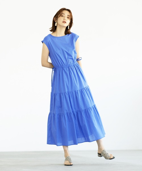 GeeRA（ジーラ）の「フレアーティアードワンピース（ワンピース・レディース・ブラック/イエロー/ブルー/ピンク・SMALL/MEDIUM/LARGE/X-LARGE/XX-LARGE）」の19枚目の写真