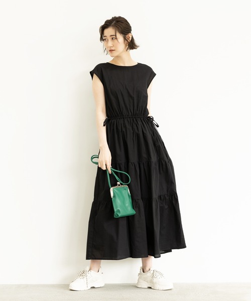 GeeRA（ジーラ）の「フレアーティアードワンピース（ワンピース・レディース・ブラック/イエロー/ブルー/ピンク・SMALL/MEDIUM/LARGE/X-LARGE/XX-LARGE）」の13枚目の写真