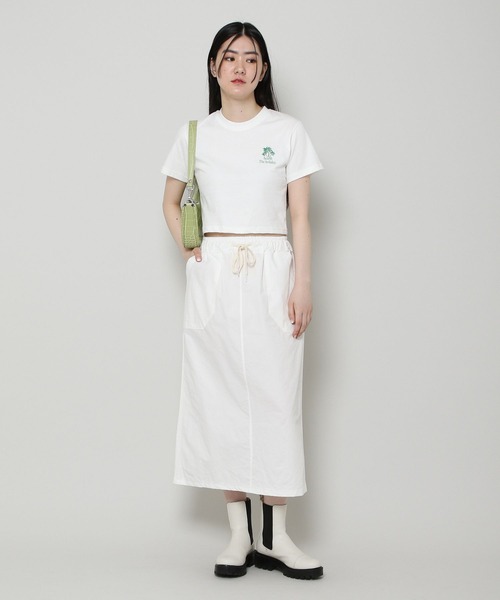 ALAND(エーランド)の「3.3Field Trip/TIEWAIST MIDIスカート 2297717(スカート・レディース・アイボリー/ネイビー/ベージュ・FREE)」の14枚目の写真