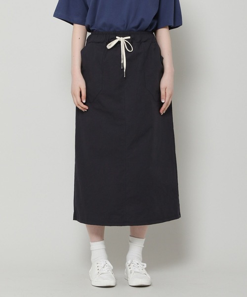 ALAND(エーランド)の「3.3Field Trip/TIEWAIST MIDIスカート 2297717(スカート・レディース・アイボリー/ネイビー/ベージュ・FREE)」の19枚目の写真