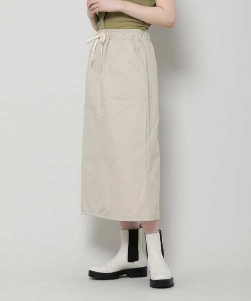 ALAND(エーランド)の「3.3Field Trip/TIEWAIST MIDIスカート 2297717(スカート・レディース・アイボリー/ネイビー/ベージュ・FREE)」の22枚目の写真