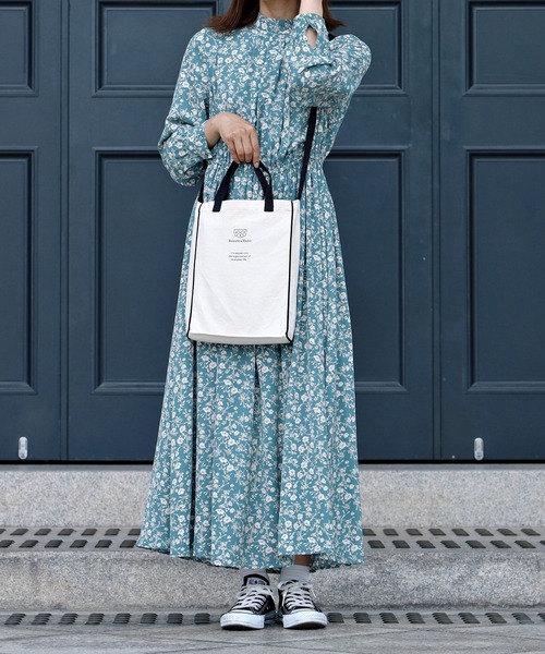 Beauty&Habit(ビューティアンドハビット)の「【Beauty&Habit】パイピング ロゴ ショルダーバッグ/2WAY Piping Logo Shoulder Bag(ショルダーバッグ・メンズ・ナチュラル・FREE)」の4枚目の写真