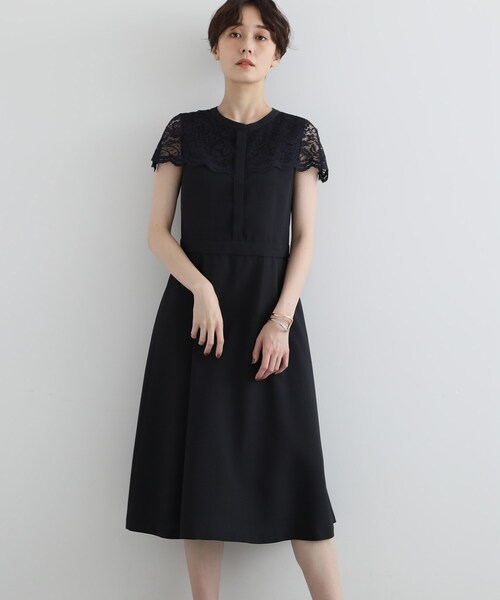 INDIVI（インディヴィ）の「◇【洗える】ケープレース フィットアンド
