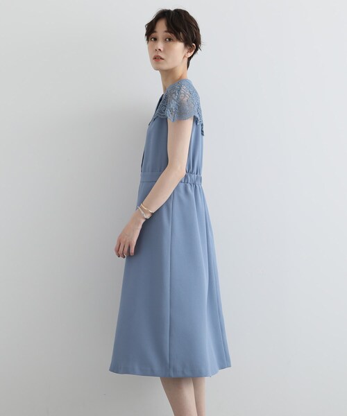 INDIVI（インディヴィ）の「◇【洗える】ケープレース フィット
