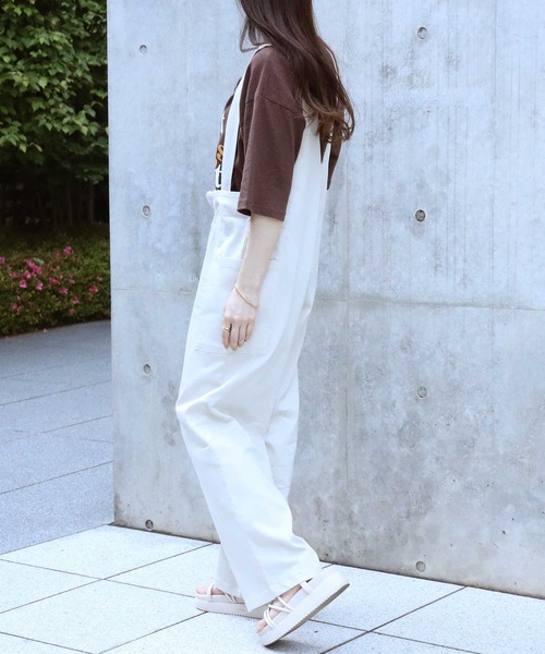 HONEYSUCKLE ROSE(ハニーサックルローズ)の「【HONEYSUCKLE ROSE】配色ロゴプリントTシャツ(Tシャツ/カットソー・レディース・ブラウン/ホワイト/グレー・L/M)」の11枚目の写真