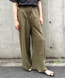 LBC | ウエストシャーリングワイドパンツ(その他パンツ)