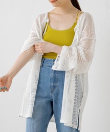 Kastane（カスタネ）の「メッシュ2WAYオーバーカーディガン（カーディガン/ボレロ）」