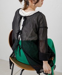 Kastane | メッシュ2WAYオーバーカーディガン(カーディガン/ボレロ)