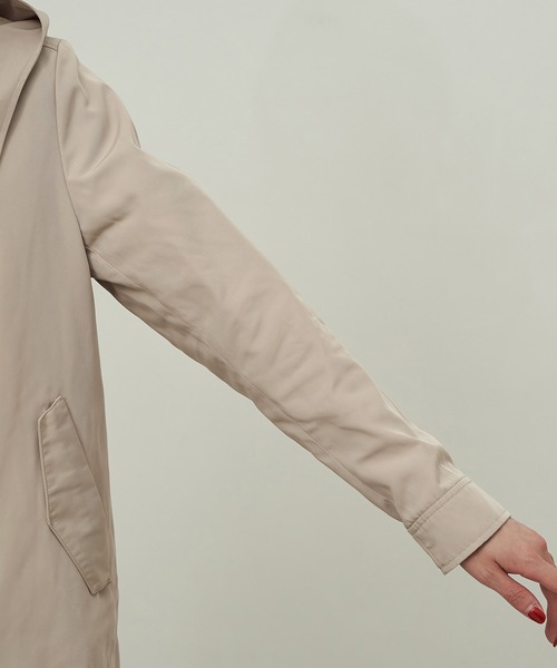 ROPE' PICNIC（ロペピクニック）の「撥水・花粉ガード/ライナー付きマウンテンパーカー/リンクコーデ（マウンテンパーカー・レディース・ベージュ/ネイビー/カーキ/ワイン・40/38）」の11枚目の写真