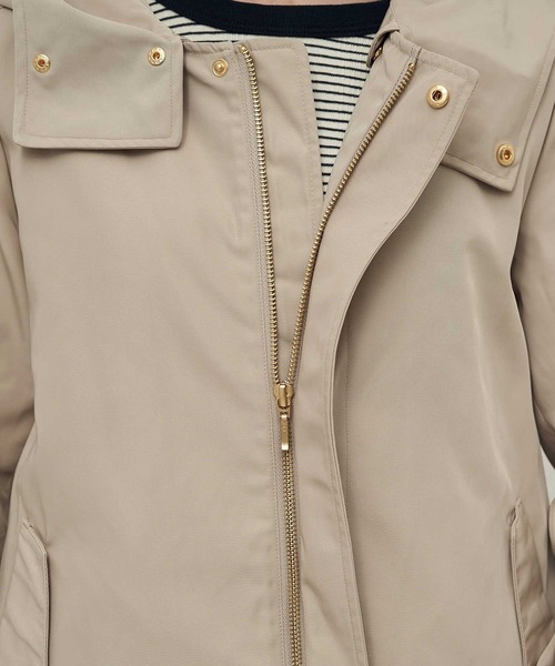 ROPE' PICNIC（ロペピクニック）の「撥水・花粉ガード/ライナー付きマウンテンパーカー/リンクコーデ（マウンテンパーカー・レディース・ベージュ/ネイビー/カーキ/ワイン・40/38）」の15枚目の写真
