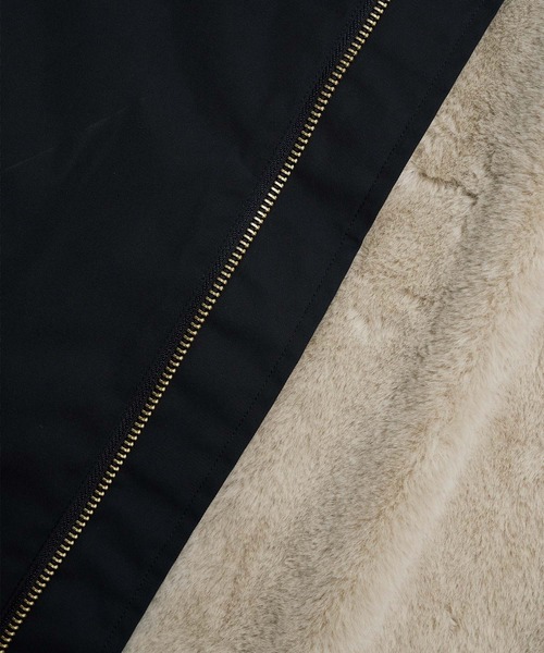 ROPE' PICNIC（ロペピクニック）の「撥水・花粉ガード/ライナー付きマウンテンパーカー/リンクコーデ（マウンテンパーカー・レディース・ベージュ/ネイビー/カーキ/ワイン・40/38）」の12枚目の写真