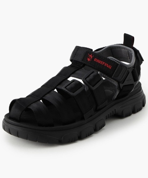 BRIEFING（ブリーフィング）の「【ブリーフィング×シャカ】SHAKA NEO HIKER AT for BRIEFING/シャカ ネオハイカー（サンダル・レディース・ブラック/ベージュ・23/24/22）」の2枚目の写真