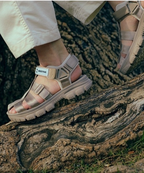 BRIEFING（ブリーフィング）の「【ブリーフィング×シャカ】SHAKA NEO HIKER AT for BRIEFING/シャカ ネオハイカー（サンダル・レディース・ブラック/ベージュ・23/24/22）」の20枚目の写真