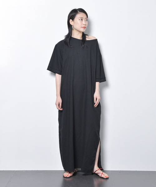 美品・24SS★CITYSHOP BIO WASH DRESS マキシワンピース CITYSHOP（シティーショップ）の「BIO WASH DRESS：ワンピース