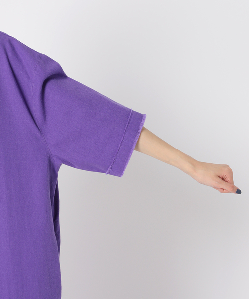 美品・24SS★CITYSHOP BIO WASH DRESS マキシワンピース CITYSHOP（シティーショップ）の「BIO WASH DRESS：ワンピース