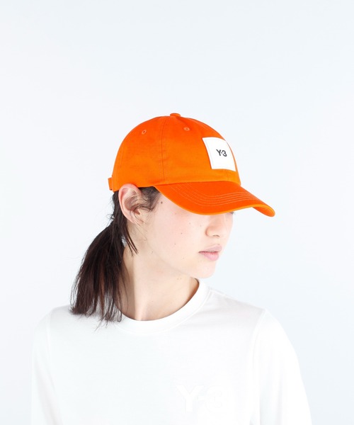 Y-3(ワイスリー)の「Y-3 SQL CAP(キャップ・メンズ・オレンジ系・SMALL/MEDIUM/LARGE)」の3枚目の写真