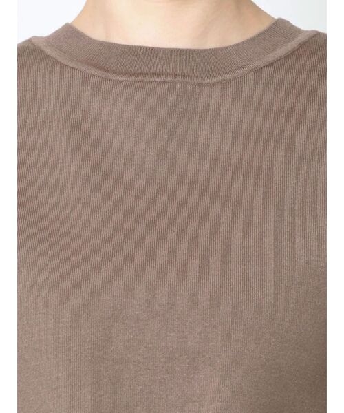 LAGUNAMOON（ラグナムーン）の「ウェーブレインボーニットワンピース（ワンピース・レディース・アイボリー/ブラック/カーキ/ブラウン/パープル・SMALL/MEDIUM）」の15枚目の写真