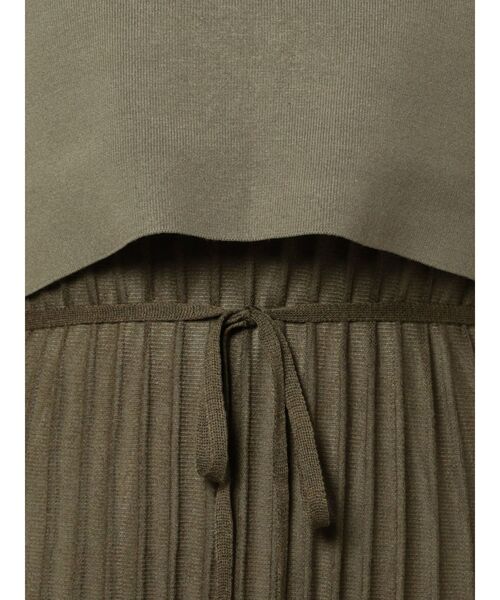 LAGUNAMOON（ラグナムーン）の「ウェーブレインボーニットワンピース（ワンピース・レディース・アイボリー/ブラック/カーキ/ブラウン/パープル・SMALL/MEDIUM）」の22枚目の写真