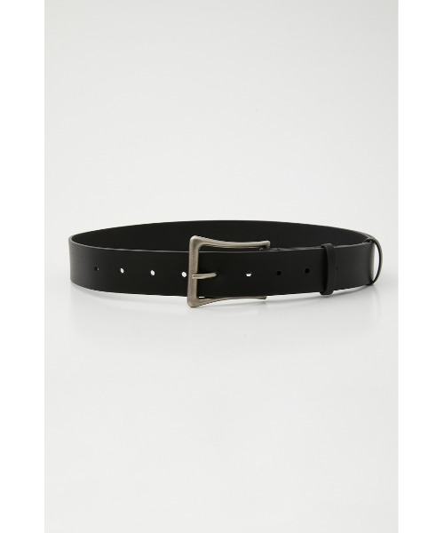 SLY（スライ）の「WIDE BUCKLE LEATHER BELT ワイドバックル レザー ベルト（ベルト・レディース・ブラック/ブラウン・FREE）」の2枚目の写真