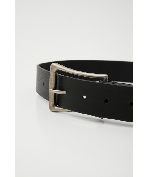 SLY（スライ）の「WIDE BUCKLE LEATHER BELT ワイドバックル レザー ベルト（ベルト・レディース・ブラック/ブラウン・FREE）」の3枚目の写真
