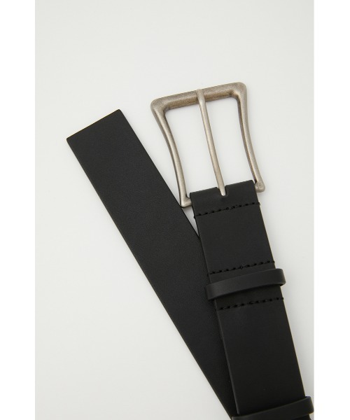 SLY（スライ）の「WIDE BUCKLE LEATHER BELT ワイドバックル レザー ベルト（ベルト・レディース・ブラック/ブラウン・FREE）」の5枚目の写真