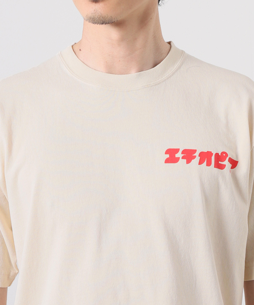JOURNAL STANDARD（ジャーナルスタンダード）の「【TSUNOKAWAFARM×JS】エチオピア LOGO TEE-PIGMENT（Tシャツ/カットソー・メンズ・ブラック/アイボリー・MEDIUM/LARGE/X-LARGE）」の11枚目の写真