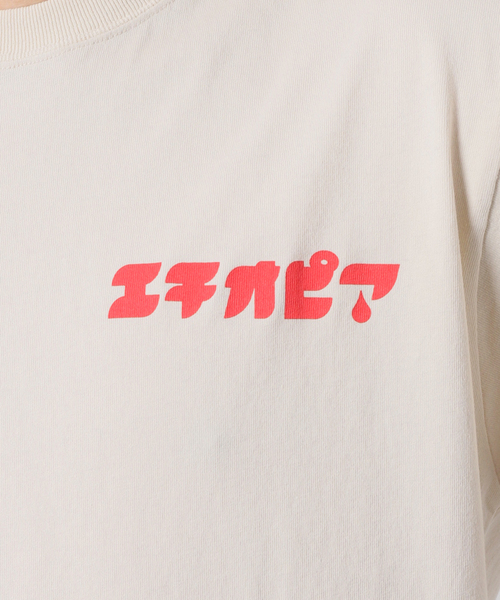 JOURNAL STANDARD（ジャーナルスタンダード）の「【TSUNOKAWAFARM×JS】エチオピア LOGO TEE-PIGMENT（Tシャツ/カットソー・メンズ・ブラック/アイボリー・MEDIUM/LARGE/X-LARGE）」の16枚目の写真