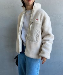[DANTON/ダントン] スタンドネック インサレーションボアフリースジャケット