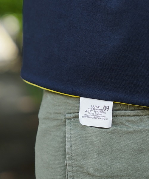 WAIPER.inc(ワイパーインク)の「米海軍 US.NAVY リバーシブルTシャツ WAIPER.inc【WP1005】(Tシャツ/カットソー・メンズ・ネイビー系/ブラック系その他・M/L/XL/XXL)」の11枚目の写真