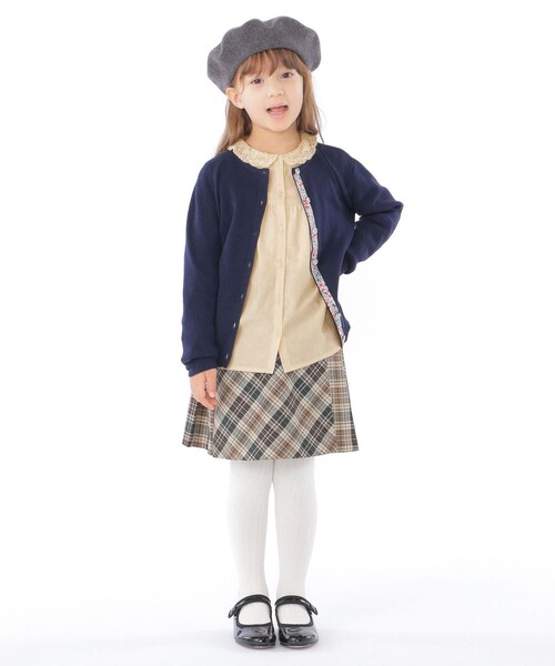 SHIPS（シップス）の「SHIPS KIDS:100～130cm / レース カラー