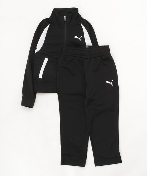 PUMA（プーマ）の「プーマ PUMA トレーニングスーツ_（ジャージ・キッズ・ベビーピンク/ブラック・130cm/140cm/120cm/160cm/150cm）」の2枚目の写真