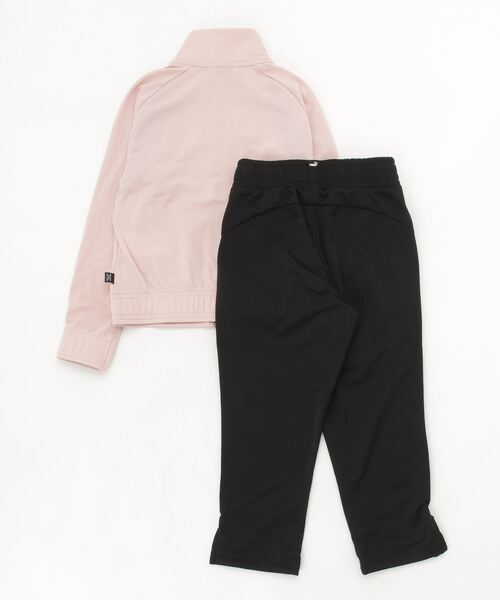 PUMA（プーマ）の「プーマ PUMA トレーニングスーツ_（ジャージ・キッズ・ベビーピンク/ブラック・130cm/140cm/120cm/160cm/150cm）」の3枚目の写真