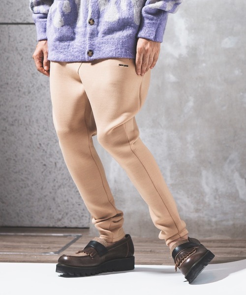 NOISESCAPE(ノイズスケープ)の「mp10445-Double knit material sarrouel pants サルエルパンツ(その他パンツ・メンズ・ブラック/ベージュ/ミックスグレー・S/M/L)」の5枚目の写真