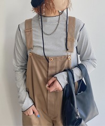 CPCM | 細ボーダーチョビハイインナー(Tシャツ/カットソー)