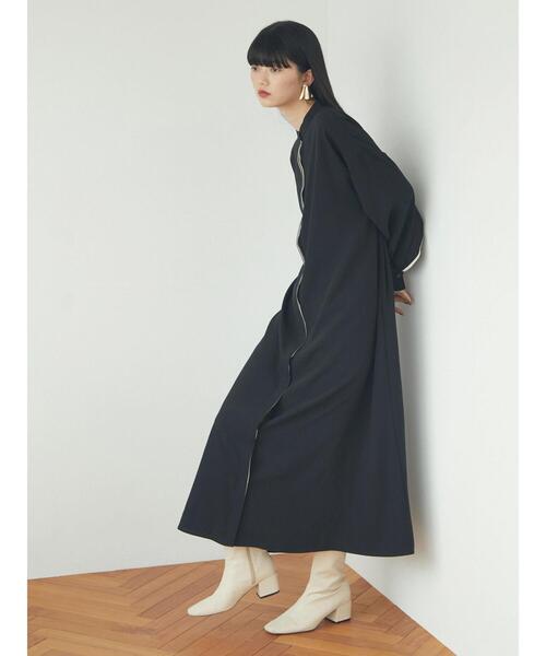 armonia(アルモニーア)の「armonia.袖ラインフリルワンピース(ワンピース・レディース・ブラック/グリーン・FREE)」の21枚目の写真